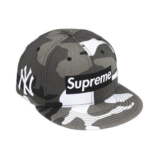 Supreme MLB Box Logo Fitted "Snow Camo" (276)