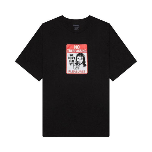 Pleasures Trespassing Tee “Black”