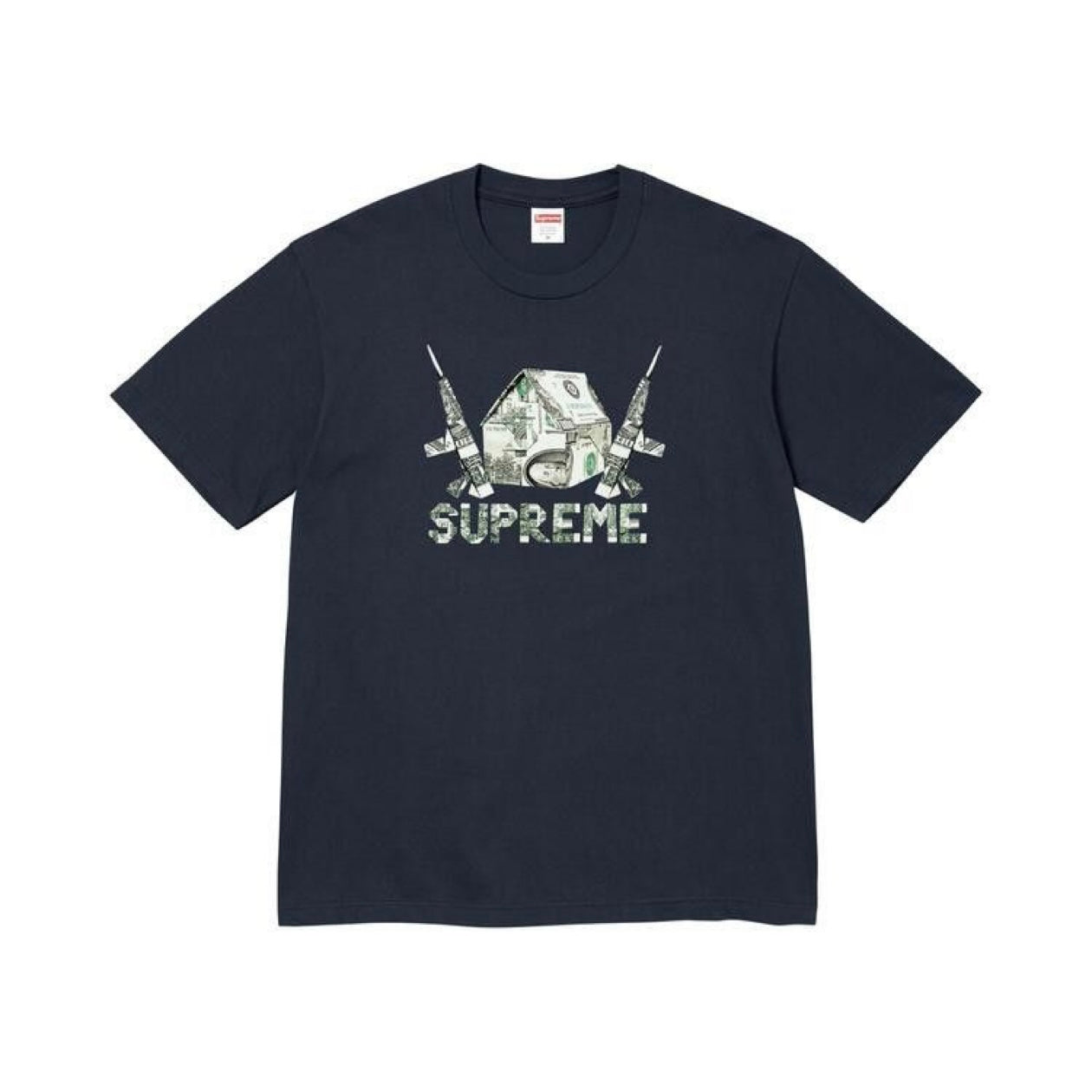 Supreme Origami Tee "Navy" (276)